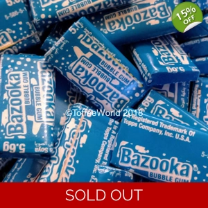 Bazooka Bubble gum - Blue Raspberry BubbleGum